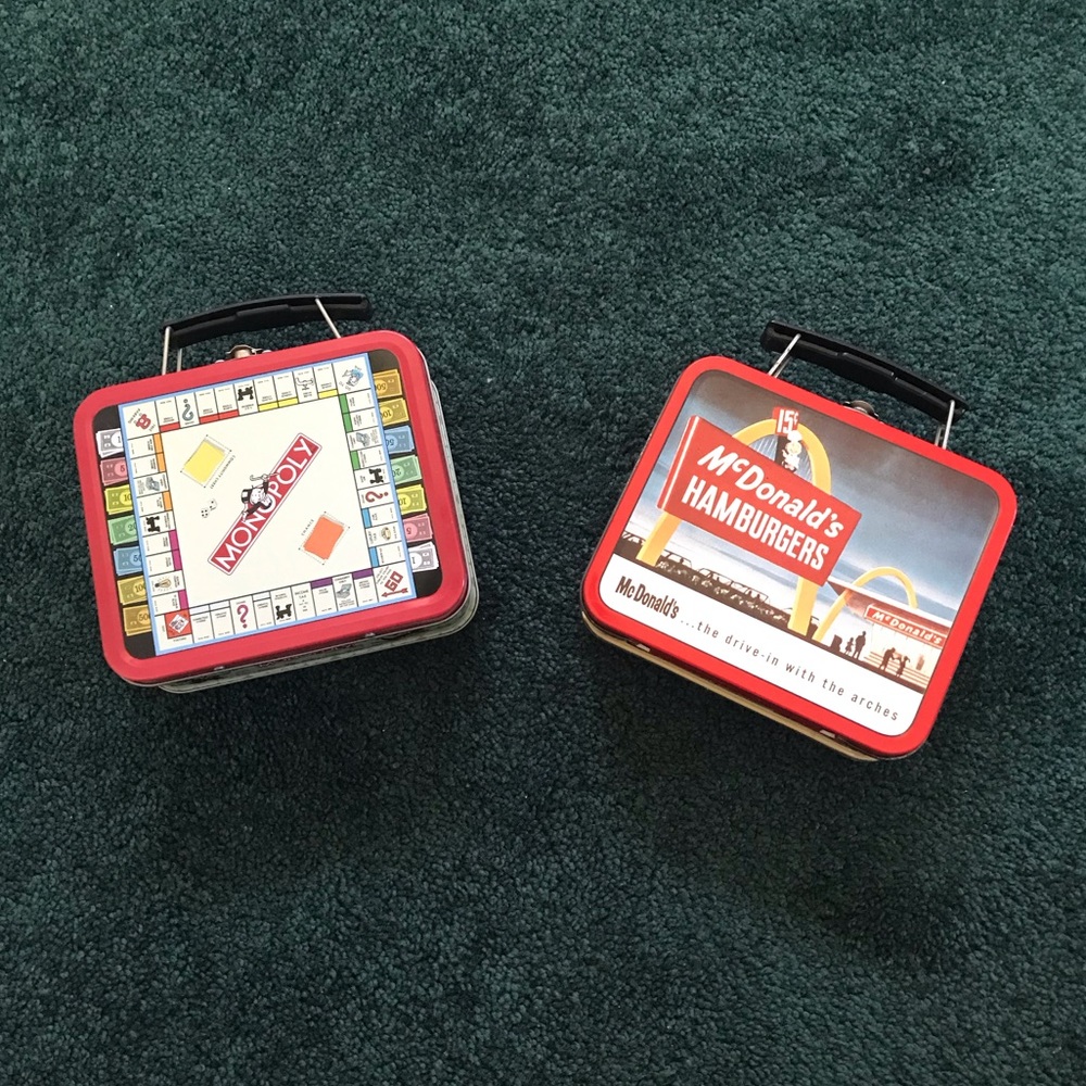 Vintage 1997 Mini Lunch Boxes